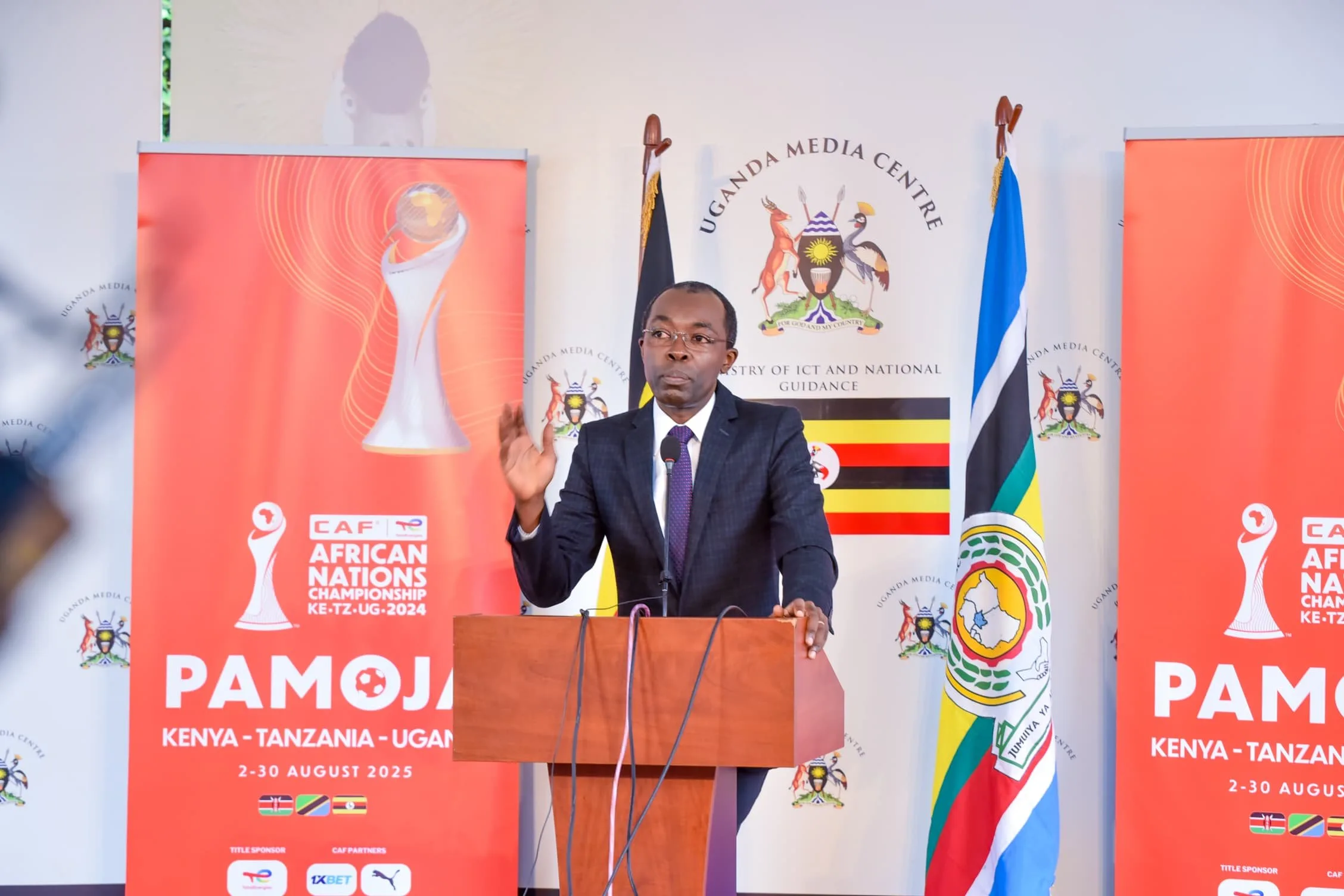 Dr Denis Mugimba, Chairperson of the Communications and Signage Sub-committee
