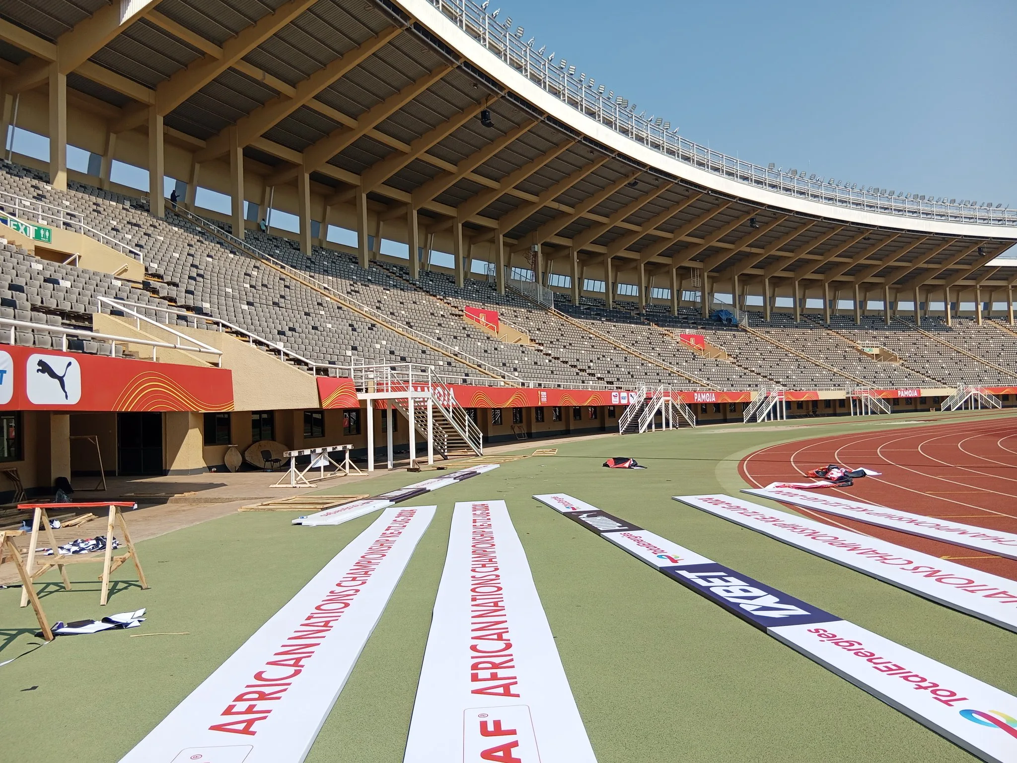 CHAN UPDATE: Namboole Stadium Undergoing Branding